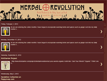 Tablet Screenshot of anherbalrevolution.blogspot.com