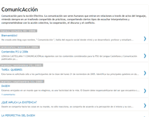 Tablet Screenshot of comunicactuar.blogspot.com