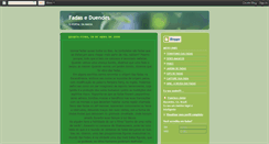 Desktop Screenshot of fadaeduende.blogspot.com