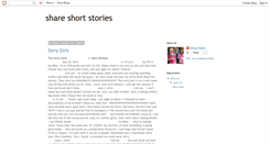 Desktop Screenshot of coolshortstories.blogspot.com