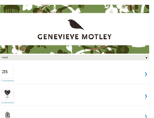 Tablet Screenshot of genevievemotley.blogspot.com