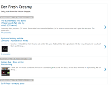 Tablet Screenshot of derfreshcreamy.blogspot.com