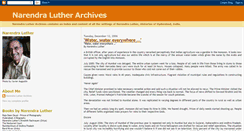 Desktop Screenshot of narendralutherarchives.blogspot.com