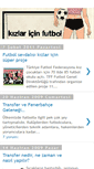 Mobile Screenshot of kizlaricinfutbol.blogspot.com