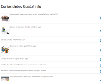 Tablet Screenshot of curiosidadesguadalinfo.blogspot.com