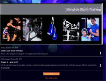 Tablet Screenshot of bangkokstormtraining.blogspot.com