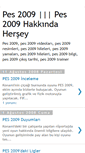 Mobile Screenshot of pes-2009-tr.blogspot.com