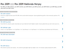 Tablet Screenshot of pes-2009-tr.blogspot.com