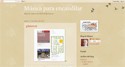 Desktop Screenshot of musicaginesgarcia.blogspot.com