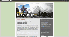 Desktop Screenshot of islandpeak09.blogspot.com