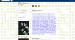 Desktop Screenshot of lilbabyelisha.blogspot.com