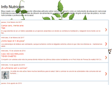 Tablet Screenshot of infnutri.blogspot.com