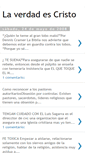 Mobile Screenshot of laverdadescristojesus.blogspot.com