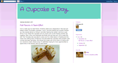 Desktop Screenshot of meg-acupcakeaday.blogspot.com