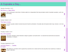 Tablet Screenshot of meg-acupcakeaday.blogspot.com