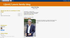 Desktop Screenshot of lijovic.blogspot.com