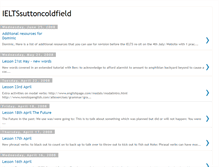 Tablet Screenshot of esol-sutton-ielts.blogspot.com