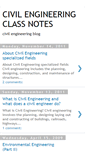 Mobile Screenshot of civilengineerinclassnotes.blogspot.com