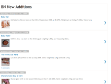 Tablet Screenshot of bnnewadditions.blogspot.com