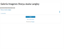 Tablet Screenshot of galeria-imagenes-asuka-langley.blogspot.com