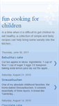 Mobile Screenshot of cookingformychildren.blogspot.com