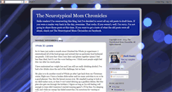 Desktop Screenshot of neurotypicalmom.blogspot.com