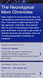 Mobile Screenshot of neurotypicalmom.blogspot.com