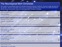 Tablet Screenshot of neurotypicalmom.blogspot.com
