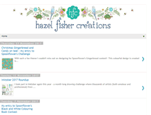Tablet Screenshot of hazelfishercreations.blogspot.com