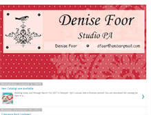 Tablet Screenshot of denisefoor.blogspot.com