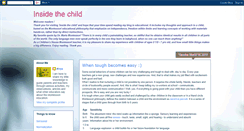 Desktop Screenshot of insidethechild.blogspot.com