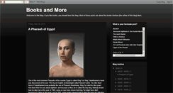 Desktop Screenshot of booksandmorecoolstuff.blogspot.com