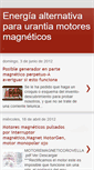 Mobile Screenshot of energiaalternativaparaurantiamotoresm.blogspot.com