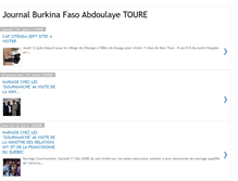 Tablet Screenshot of abdoulayeauburkina.blogspot.com