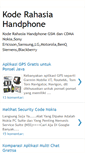 Mobile Screenshot of kode-rahasia-hp.blogspot.com