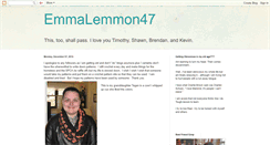 Desktop Screenshot of emmalemmon47.blogspot.com