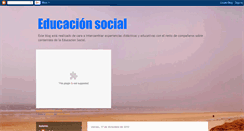 Desktop Screenshot of educacionsocialsouad.blogspot.com