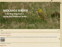 Tablet Screenshot of midlandsbirder.blogspot.com