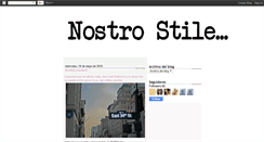 Desktop Screenshot of nostrostile.blogspot.com