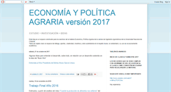 Desktop Screenshot of economiaypoliticaagro.blogspot.com