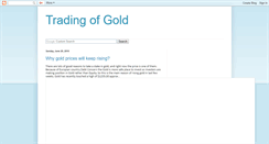 Desktop Screenshot of goldandforex.blogspot.com