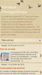 Mobile Screenshot of jovenesprotagonistasgualeguay.blogspot.com