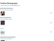 Tablet Screenshot of foofoophotography.blogspot.com