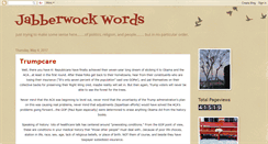 Desktop Screenshot of jabberwockwords.blogspot.com