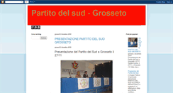 Desktop Screenshot of partitodelsud-grosseto.blogspot.com