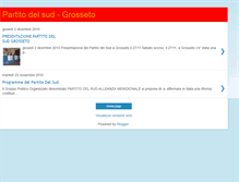 Tablet Screenshot of partitodelsud-grosseto.blogspot.com
