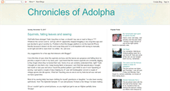 Desktop Screenshot of chroniclesofadolpha.blogspot.com