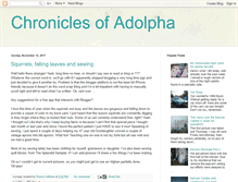 Tablet Screenshot of chroniclesofadolpha.blogspot.com