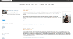 Desktop Screenshot of living-out-the-suitcase-in-dubai.blogspot.com