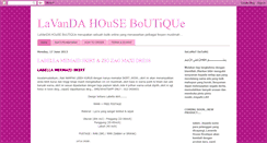 Desktop Screenshot of lavandahouseboutique.blogspot.com